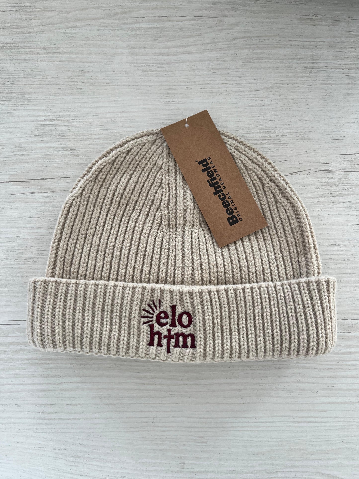 "Elohim fisherman beanie"